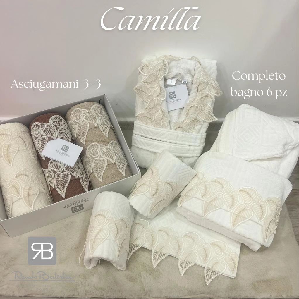 Completo Bagno 6 pezzi Camilla Lui&Lei Renato Balestra