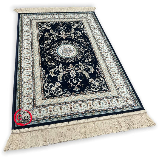 Set Parure Tappeto + Scendiletto 3 pz Tappeti Persia con frange