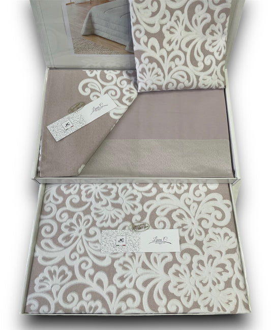 Completo Letto 5 Pezzi Clavel in puro cotone