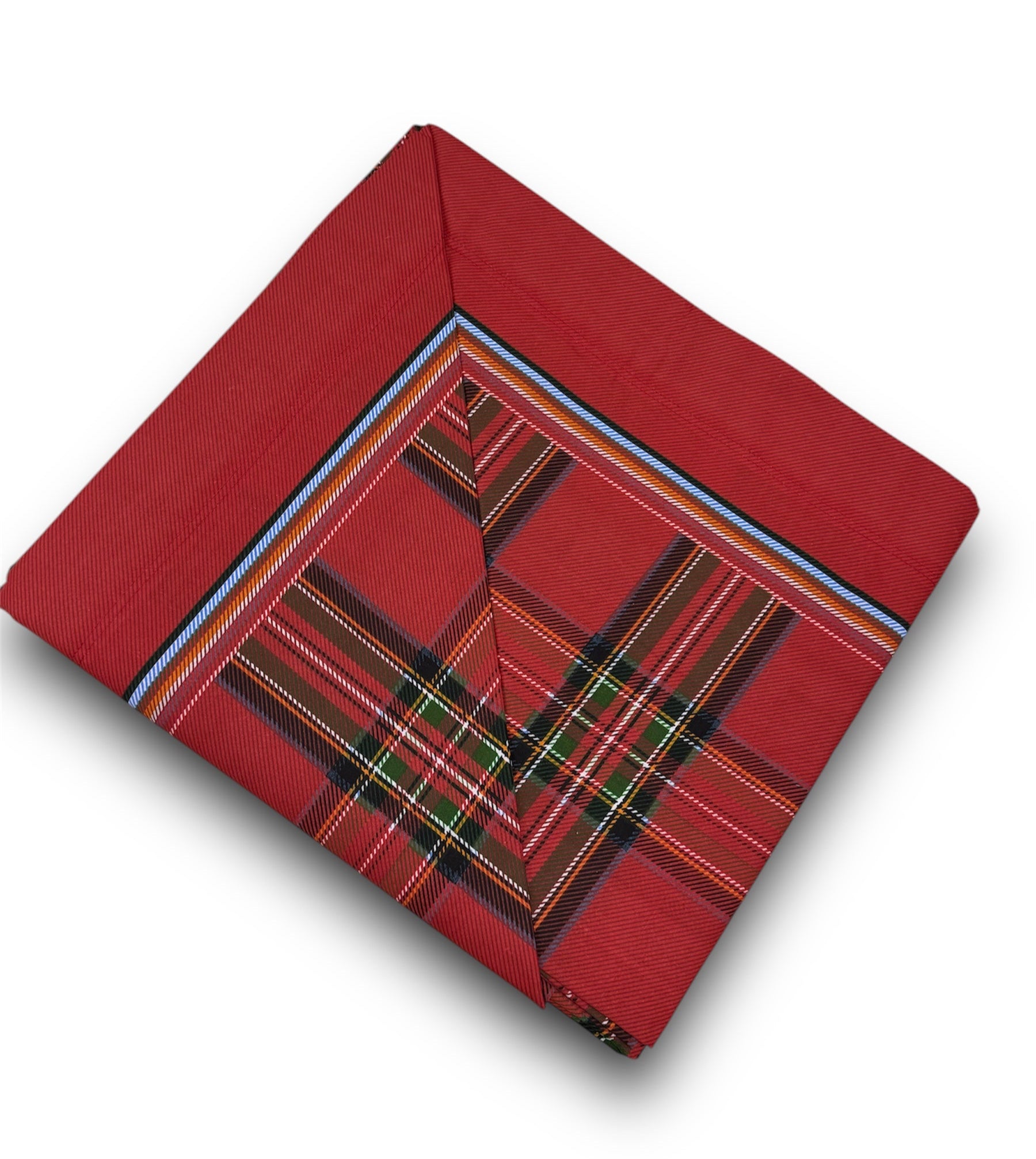 Trapunta Piumone Alyssa con elegante disegno tartan e lenzuola abbinate