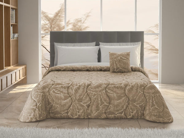 Trapunta Piumone Irene con cuscino in finissimo Raso Jacquard