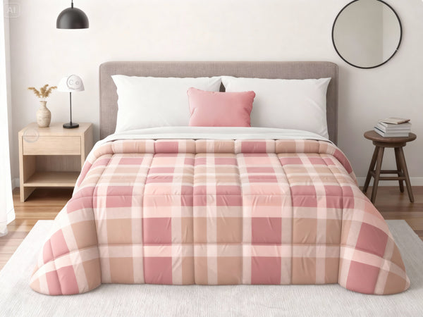 Trapunta Piumone Emma stampata double face - Dimensioni varie