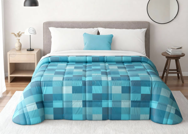 Trapunta Piumone Lea stampata double face - Dimensioni varie