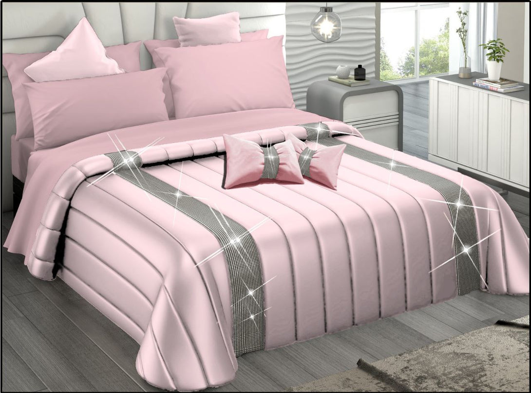 Set di biancheria da letto con trapuntatura e 2 federe per Set di biancheria da letto con trapuntatura e 2 federe per