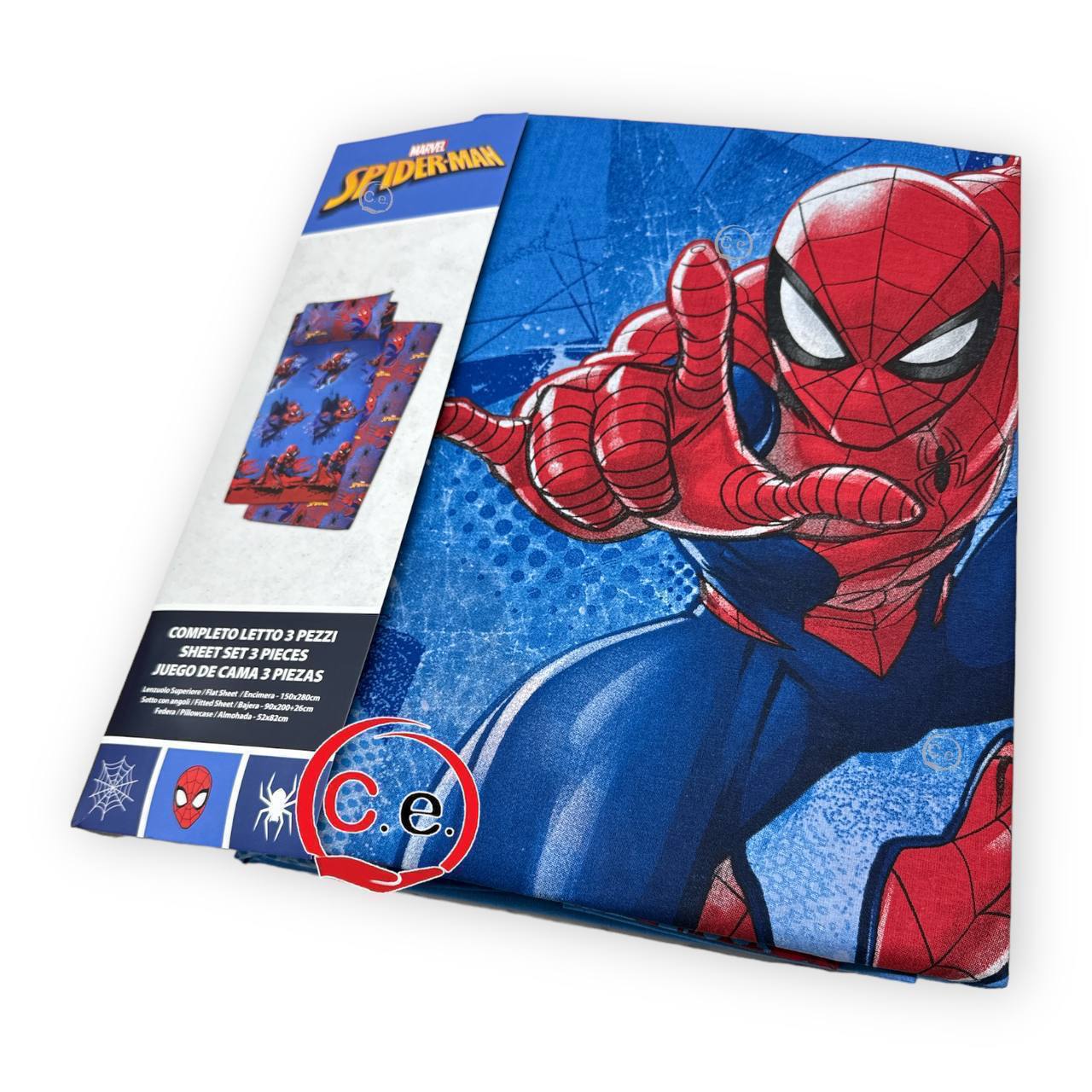 Completo Lenzuola Singolo Spiderman