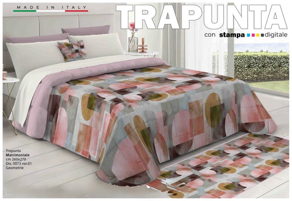 Trapunta Piumone Geometrie in stampa digitale alta definizione