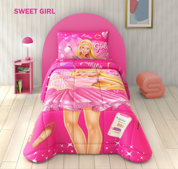 Trapunta Piumone Sweet Girl - Letto Singolo
