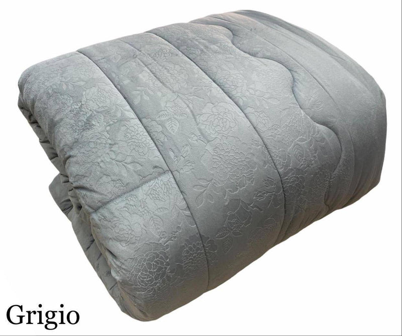 Cactuso piumone Letto Singolo Bambini,Giù è la Trapunta di Velluto Bianco  Addensato Caldo inverno-200x230 cm 3500g_caffè Grigio.