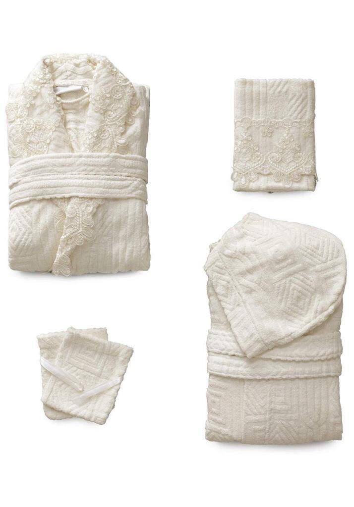 3 Set di 2 Asciugamani da bagno (1 viso e 1 bidet) Renato Balestra