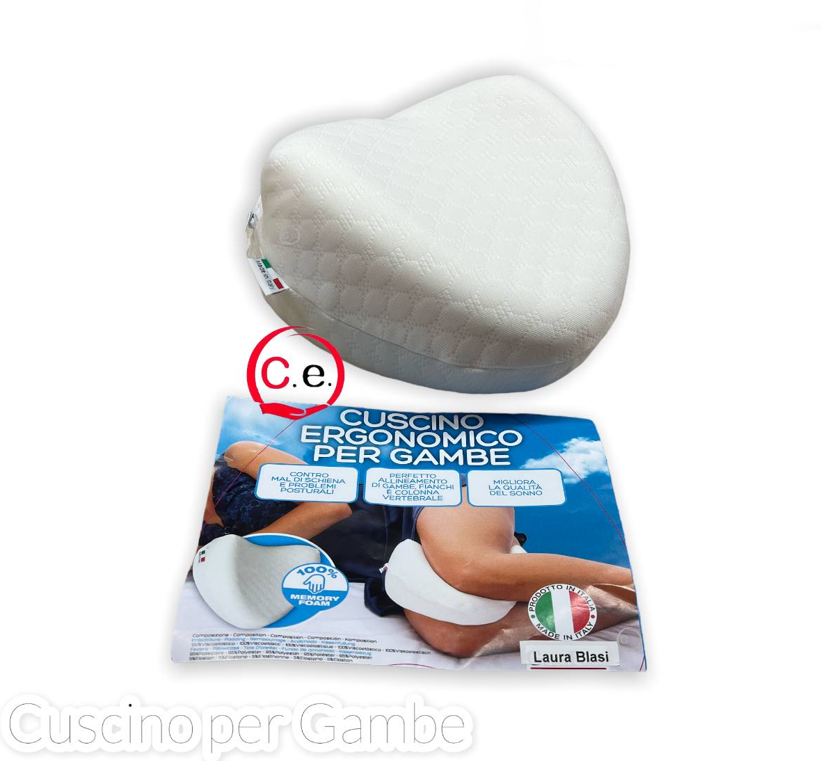 Cuscino Ergonomico per Gambe in Memory foam