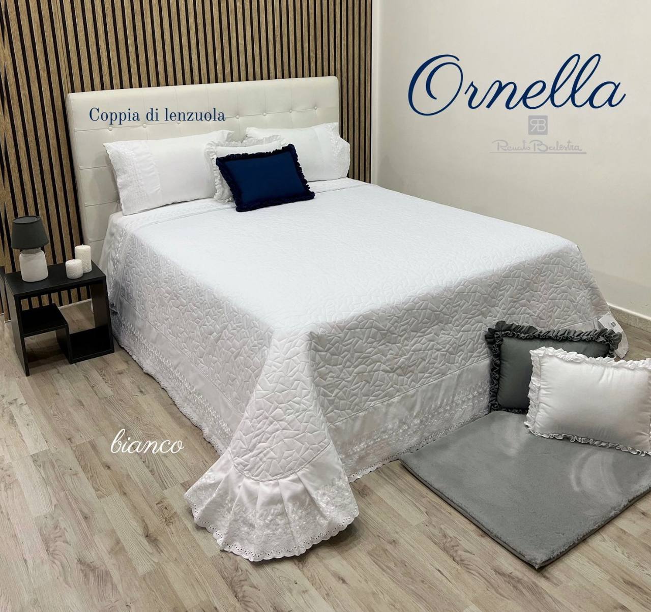 Coordinato Letto 5 Pezzi Ornella di Renato Balestra